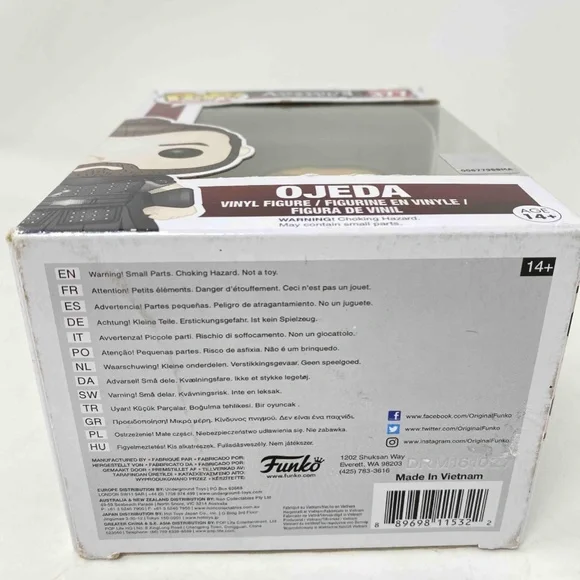 💖MEGA SALE💖Funko Pop Movies ASSASSINS CREED # 377 Ojeda Vinyl Figure Toy Rare - Picture 7 of 7